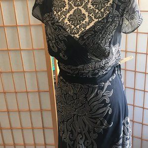 Navy blue sundress